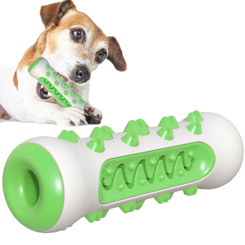 SunReady Tough Squeaky Dog Chew Toy and Dental Brush lifestyle photo for Australian pet homes