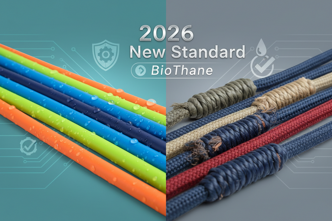 2026 New Standard for Traction Ropes: Why is BioThane superior to Nylon?