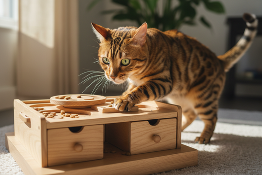 The Power of Foraging: Why Every House Cat Needs a Puzzle Feeder