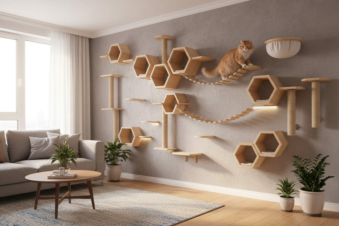 Is a cat wall the only salvation for apartment living?