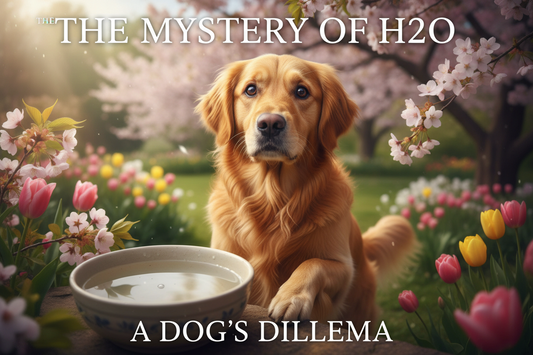 Is your dog "pretending" to drink water? Unveiling the secrets of spring electrolyte imbalance.