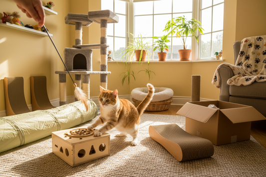 Mental Stimulation for Indoor Cats: Preventing Boredom and Anxiety