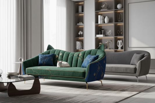 The cat-themed sofa is more expensive than my own: A brief discussion on the "humanization of cat furniture" in 2026.