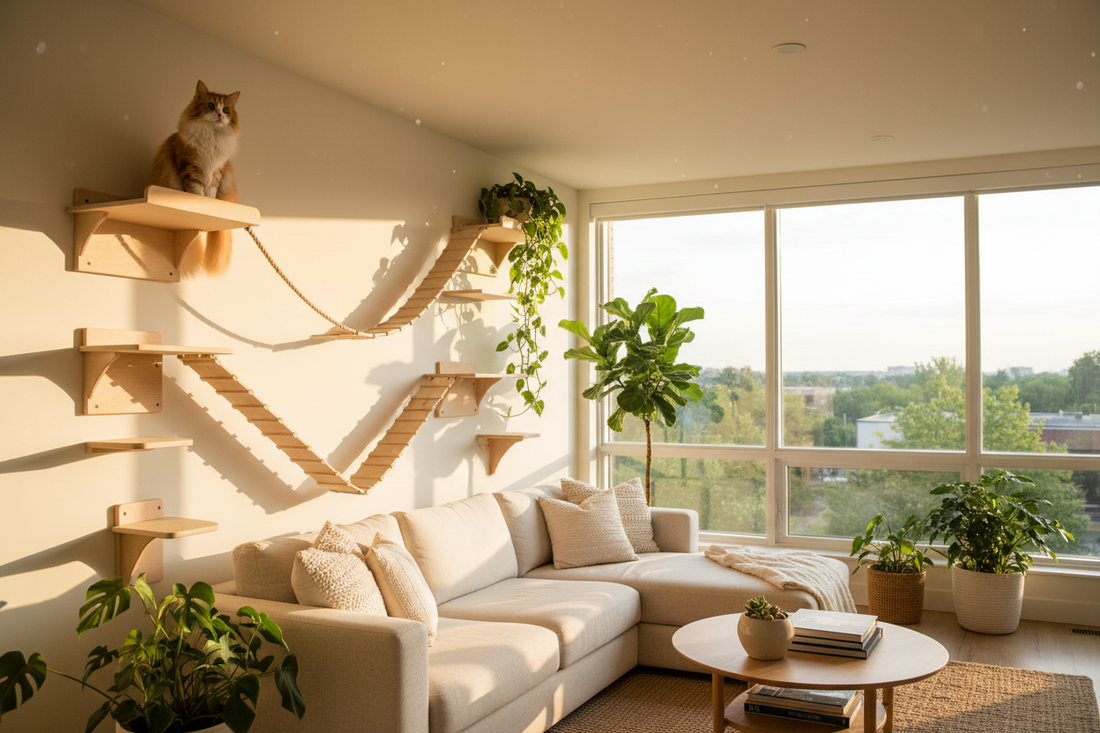 Vertical Paradise: Why Your Living Room Needs a "Cat Highway" This Summer
