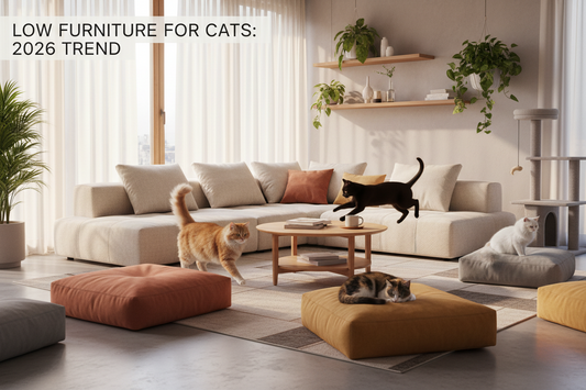 Why are cat owners in 2026 searching for "low furniture"?