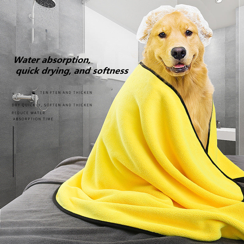 SunReady Microfiber Dog Drying Towel for dogs in Australian homes