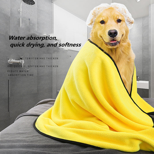 SunReady Microfiber Dog Drying Towel for dogs in Australian homes