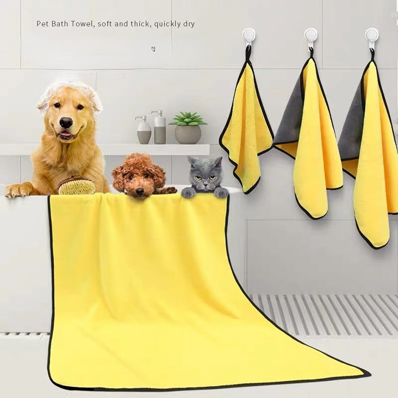 SunReady Microfiber Dog Drying Towel for dogs in Australian homes