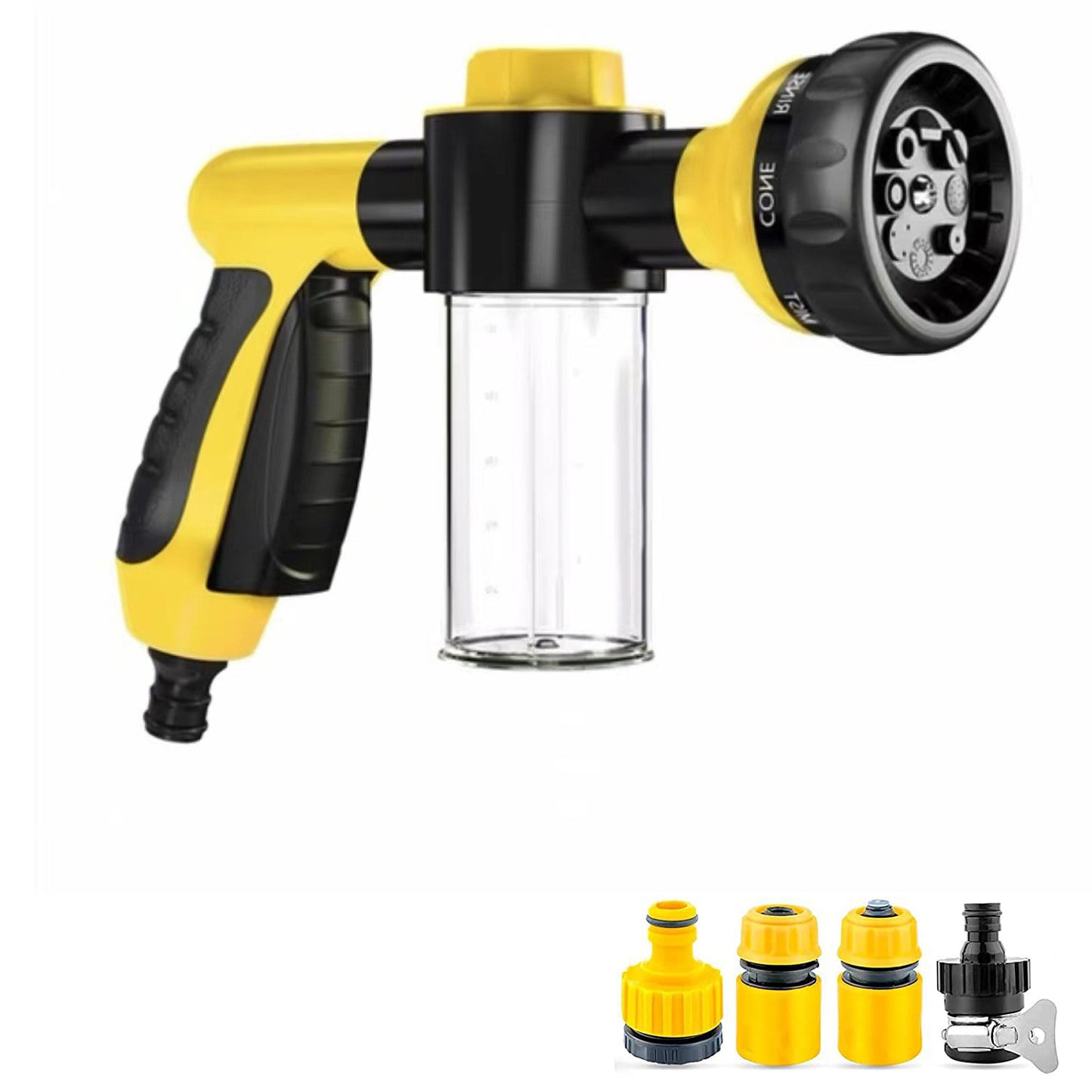 SunReady 8-in-1 Dog Shower Sprayer & Grooming Kit detail for at-home grooming at home