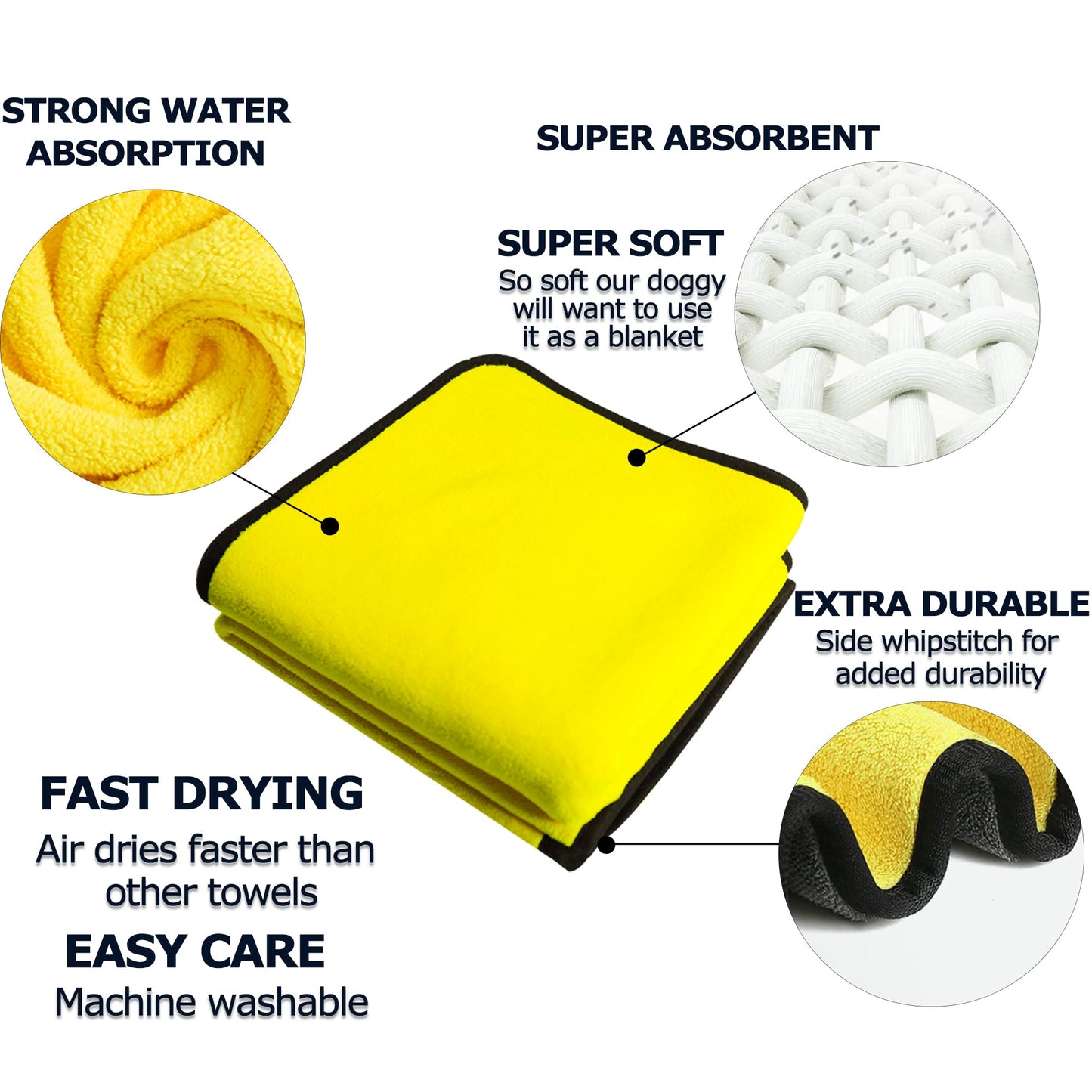 SunReady Microfiber Dog Drying Towel practical at-home grooming setup in Australia