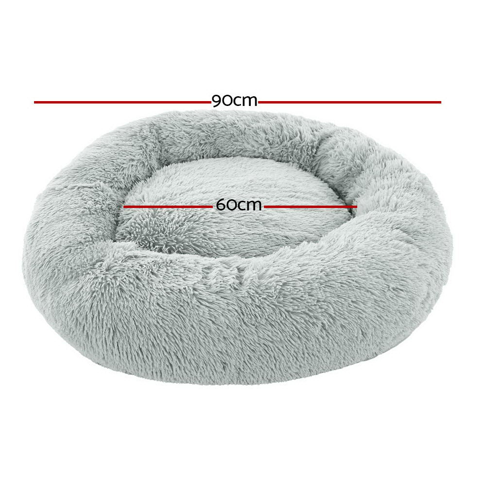 SunReady Cloud-Soft Calming Pet Bed 90cm detail for calm rest at home
