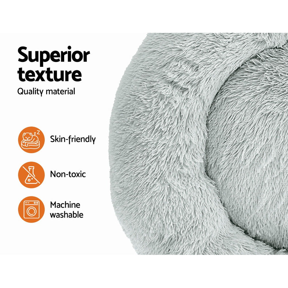 SunReady Cloud-Soft Calming Pet Bed 90cm feature view for dogs