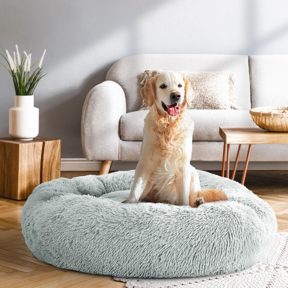 SunReady Cloud-Soft Calming Pet Bed 90cm detail for calm rest at home