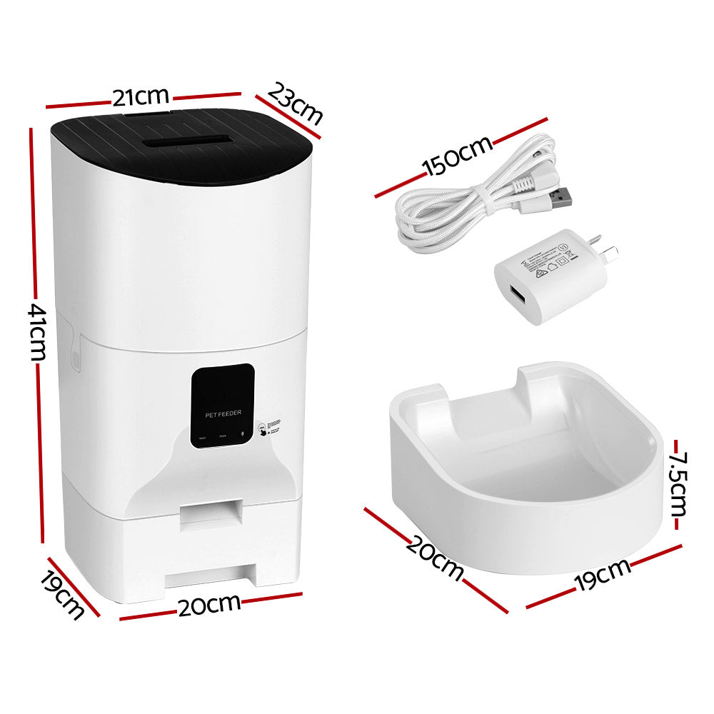 SunReady Smart 9L WiFi Automatic Pet Feeder detail for feeding routine at home