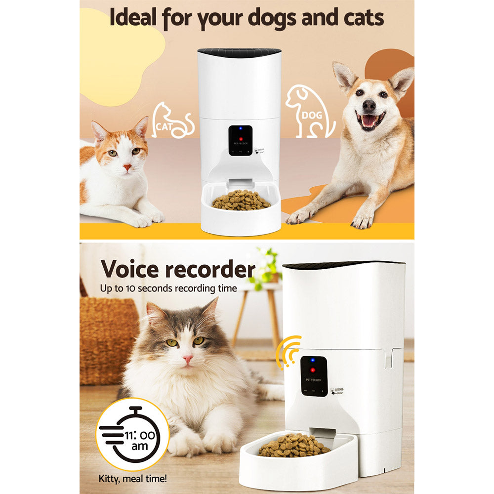 SunReady Smart 9L WiFi Automatic Pet Feeder for cats and dogs in Australian homes
