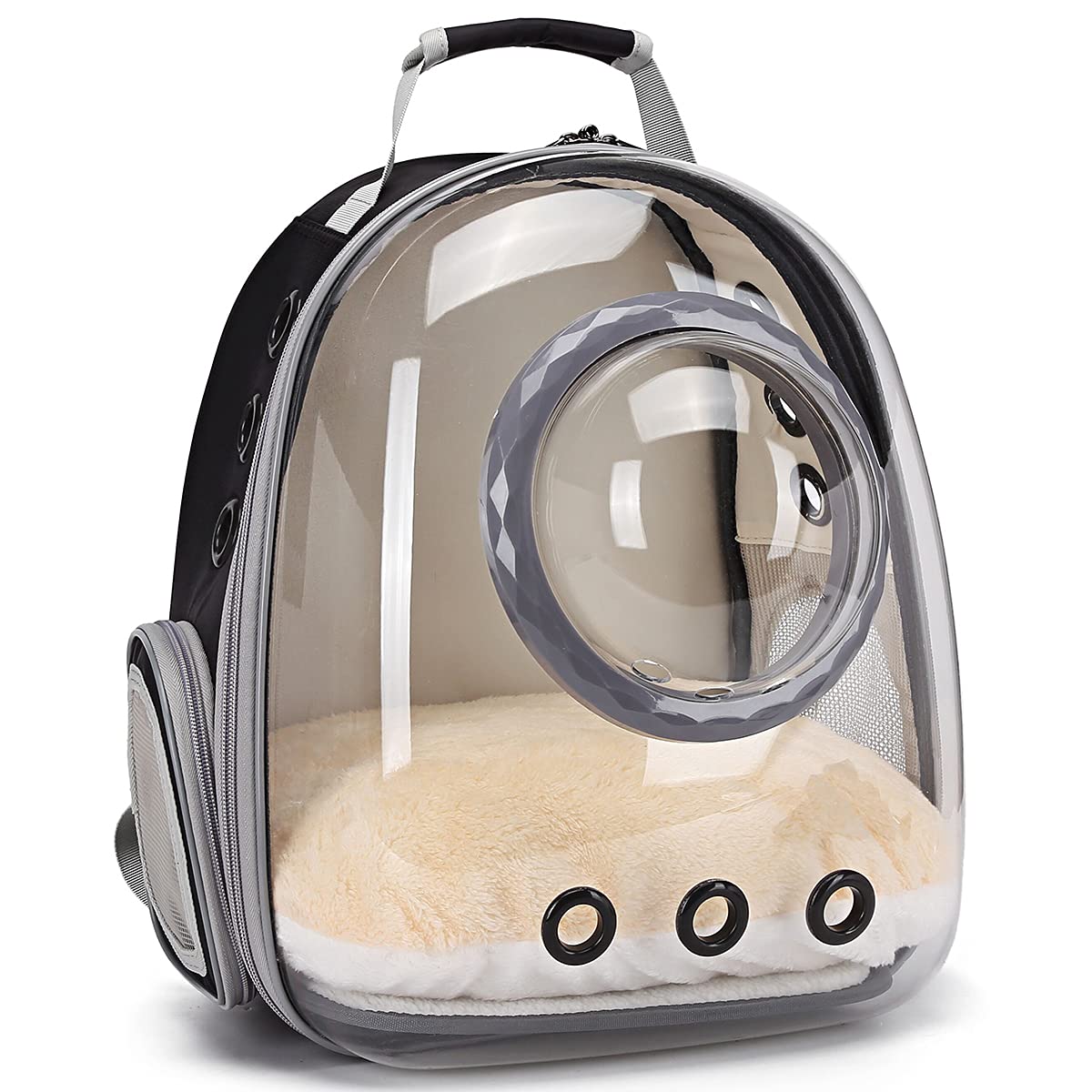 SunReady Space Capsule Cat and Small Dog Backpack Carrier for indoor cats in Australian homes