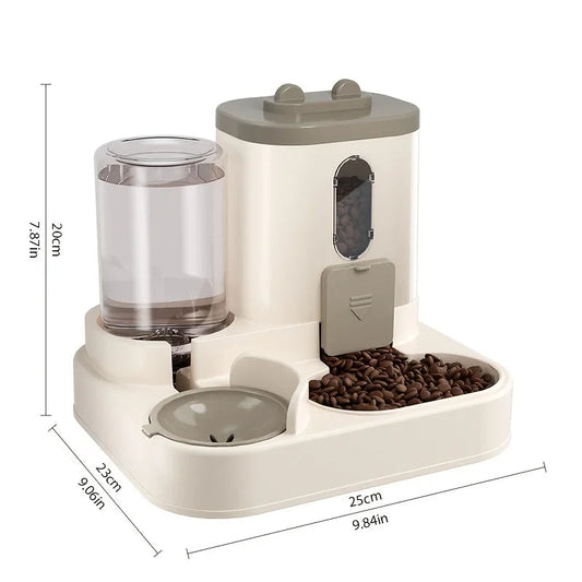 SunReady 2-in-1 Gravity Pet Feeder and Water Station for cats and dogs in Australian homes
