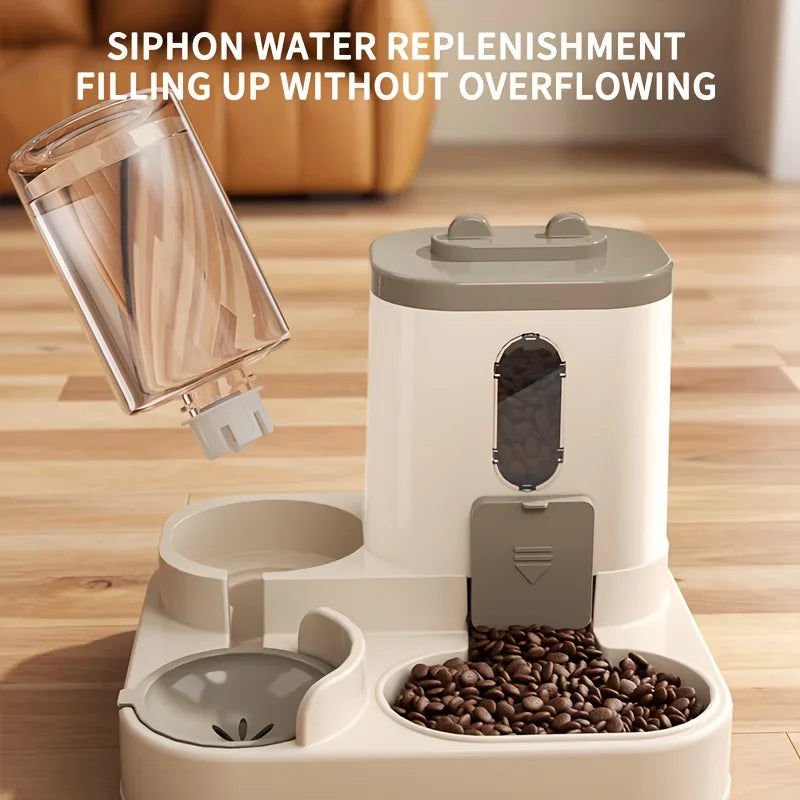 SunReady 2-in-1 Gravity Pet Feeder and Water Station lifestyle photo for Australian pet homes
