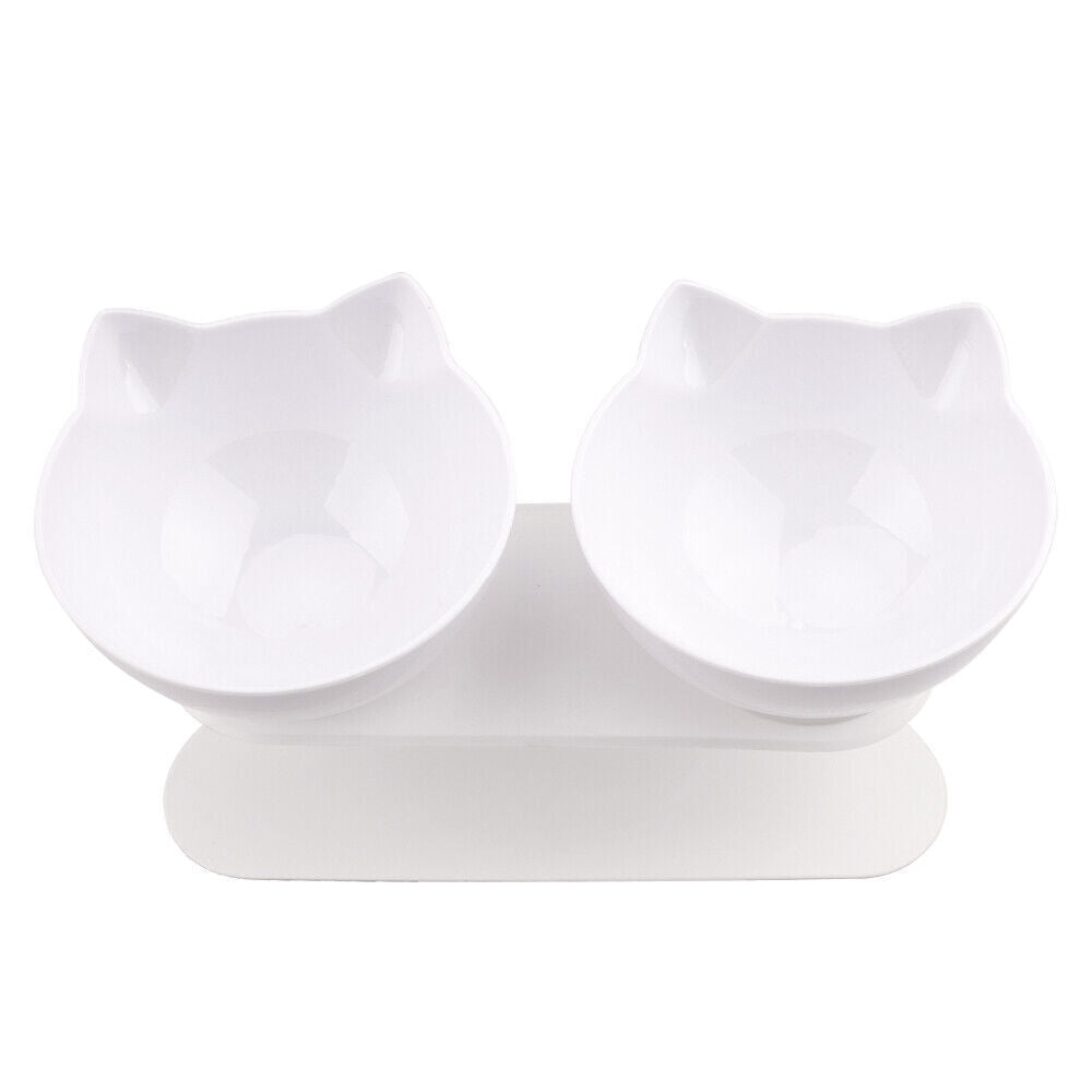 SunReady Ergonomic Elevated Double Cat Bowls for indoor cats in Australian homes