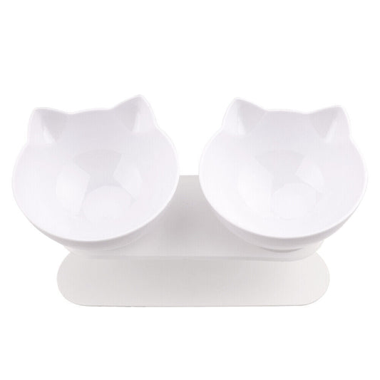 SunReady Ergonomic Elevated Double Cat Bowls for indoor cats in Australian homes