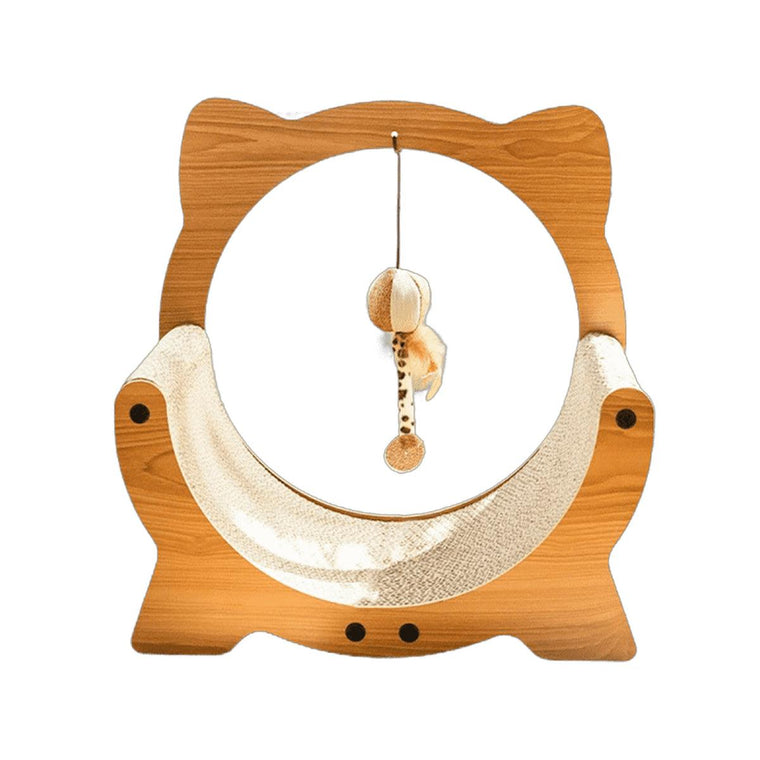SunReady 2-in-1 Wooden Cat Scratcher Lounge for indoor cats in Australian homes