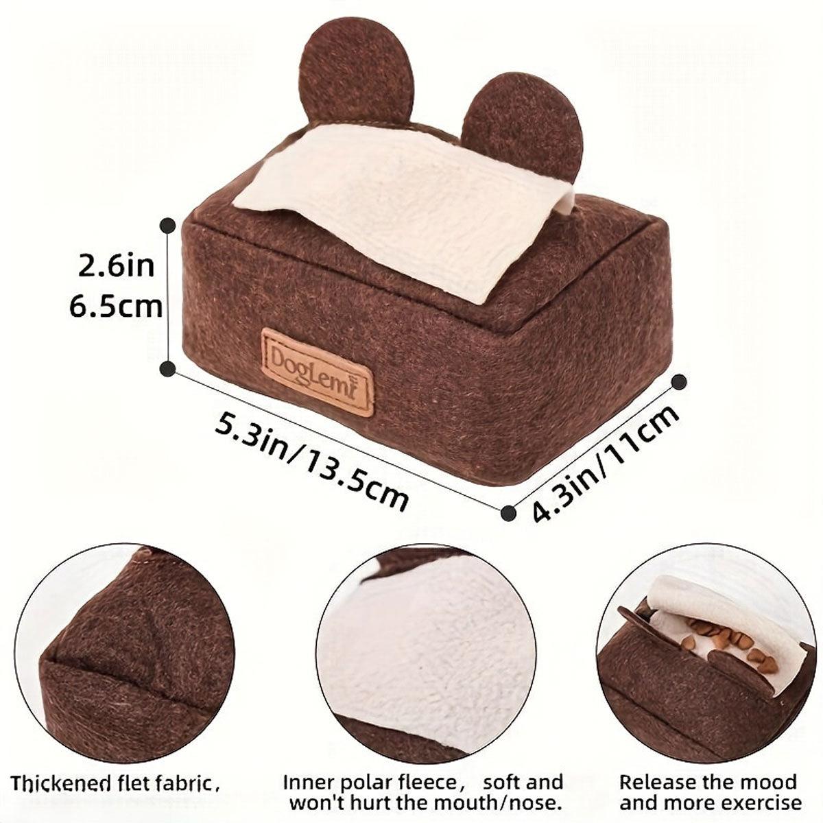 SunReady Calming Dog Snuffle Box Puzzle Toy lifestyle photo for Australian pet homes
