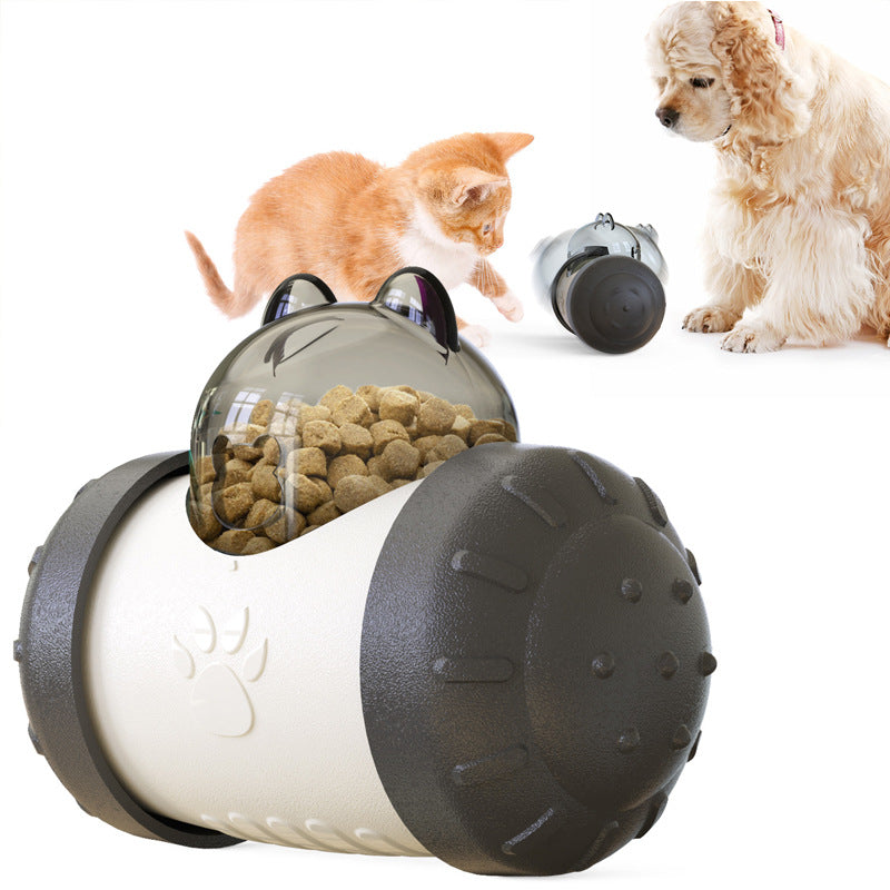 Multiple colors available for SunReady™ Wobble & Treat interactive pet food dispenser