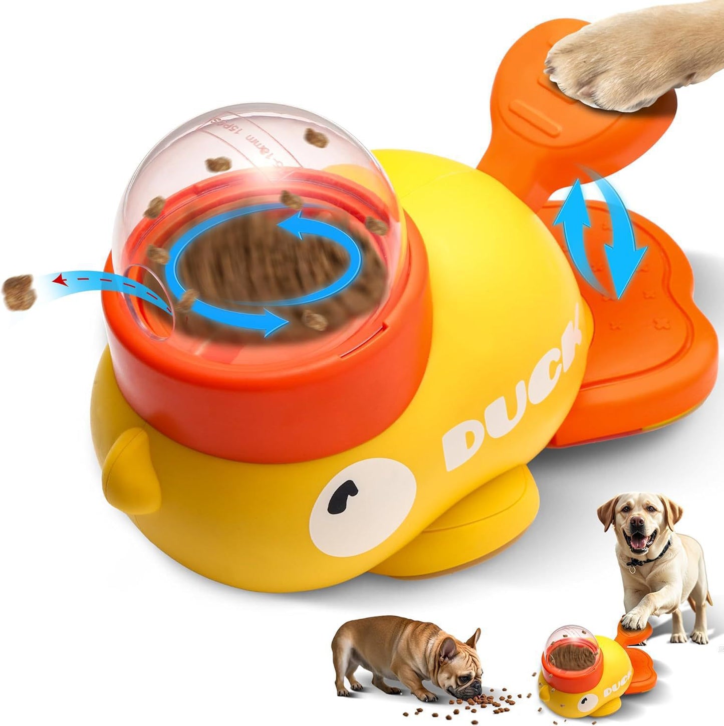 SunReady Interactive Duck Treat Dispenser Puzzle Toy for dogs in Australian homes