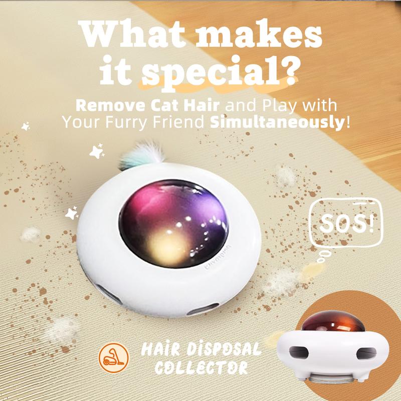 SunReady Smart UFO Automatic Cat Toy lifestyle photo for Australian pet homes