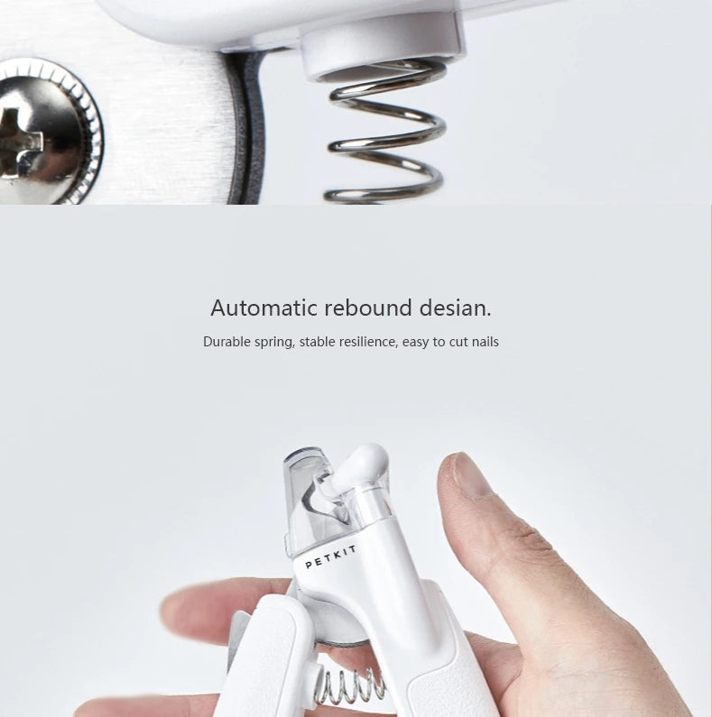 SunReady LED Pet Nail Clippers for Dogs & Cats detail for at-home grooming at home