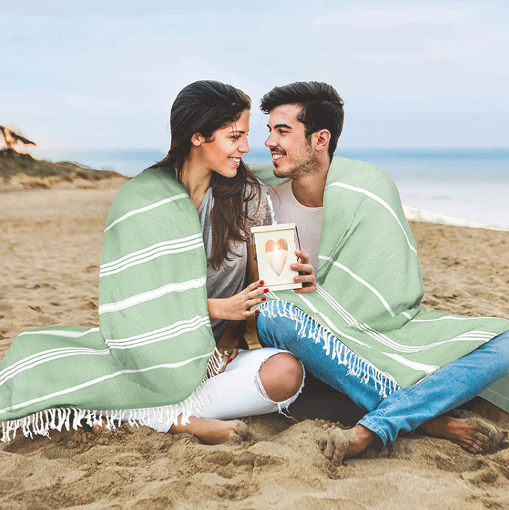 The Aegean Sand-Free Towel