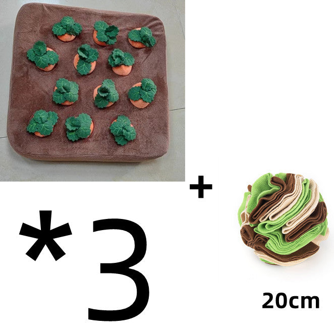 Interactive Dog Snuffle Mat Toy